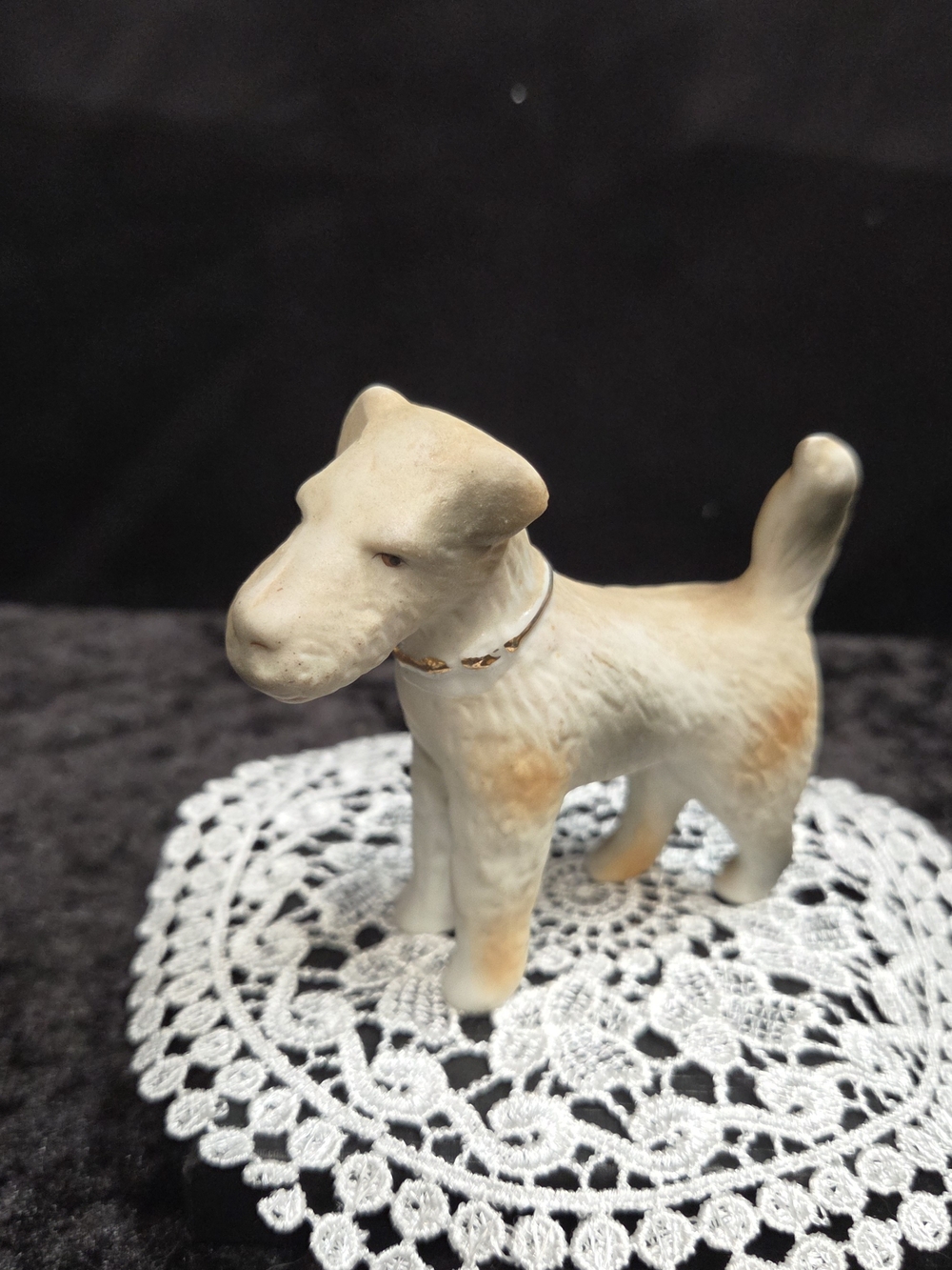 51.20

Vintage 1940's Wire FOX  Terrier Dog Figurine, Made in Occupied Japan